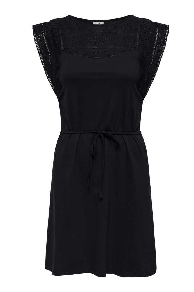 JDYHEIDI S/L DRESS JRS 15354244 BLACK